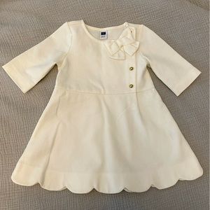 Janie and Jack White Dress, 12-18 mo
